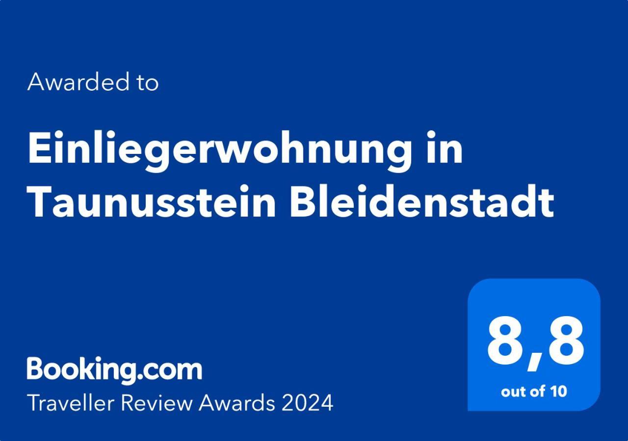 Einliegerwohnung In Taunusstein Bleidenstadt Exteriör bild